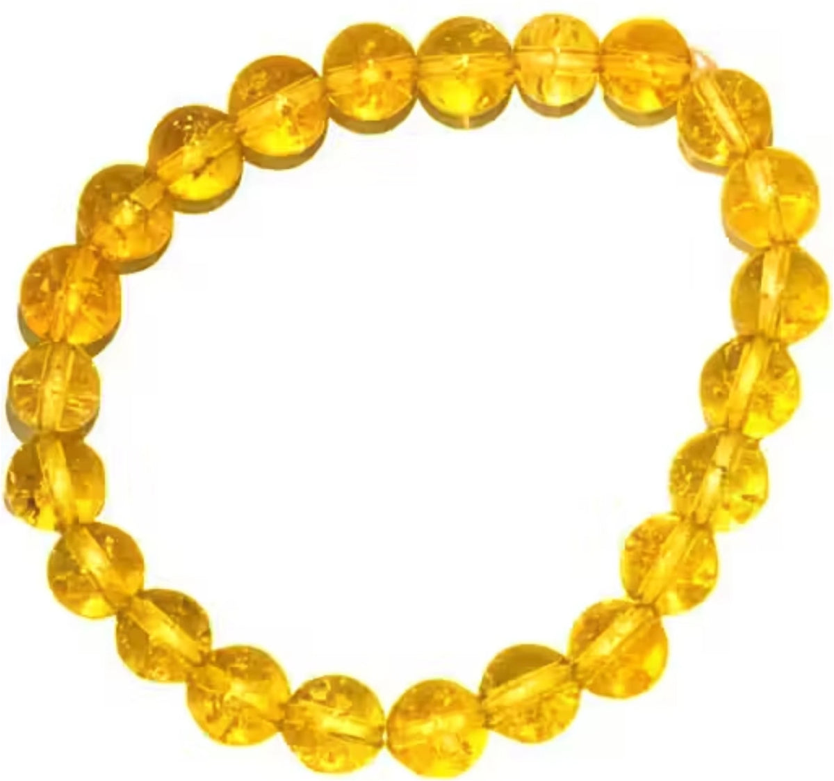 Brhmagyaan Citrine Amber Bracelet