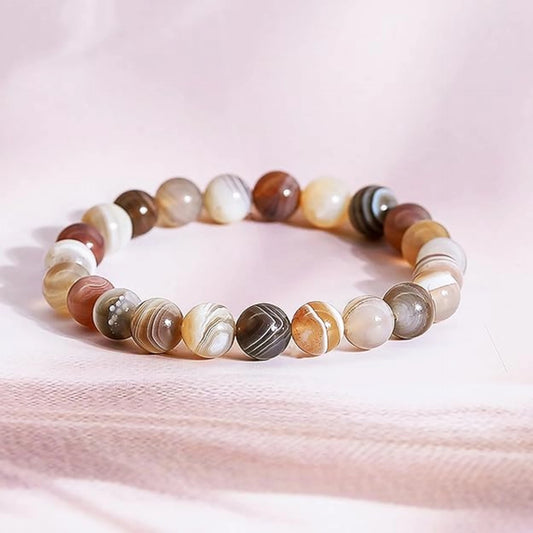 Brhmagyaan Alloy Agate Bracelet