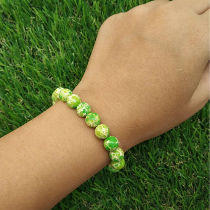 Brhmagyaan Alloy Beads Bracelet