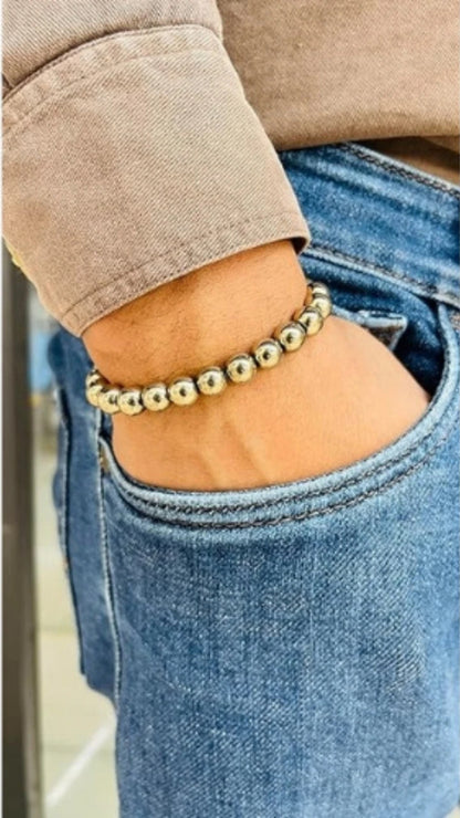 Brhmagyaan Alloy Beads Bracelet