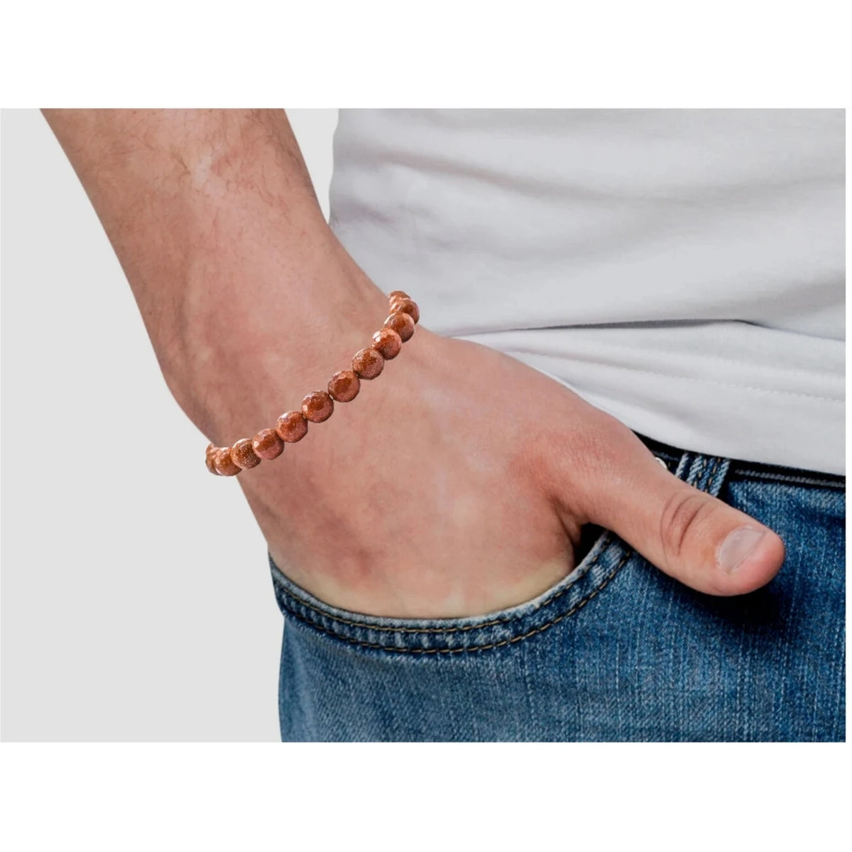 Brhmagyaan Alloy Crystal Bracelet