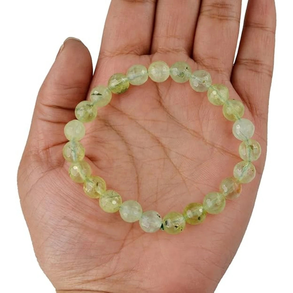 Brhmagyaan Alloy Peridot Bracelet