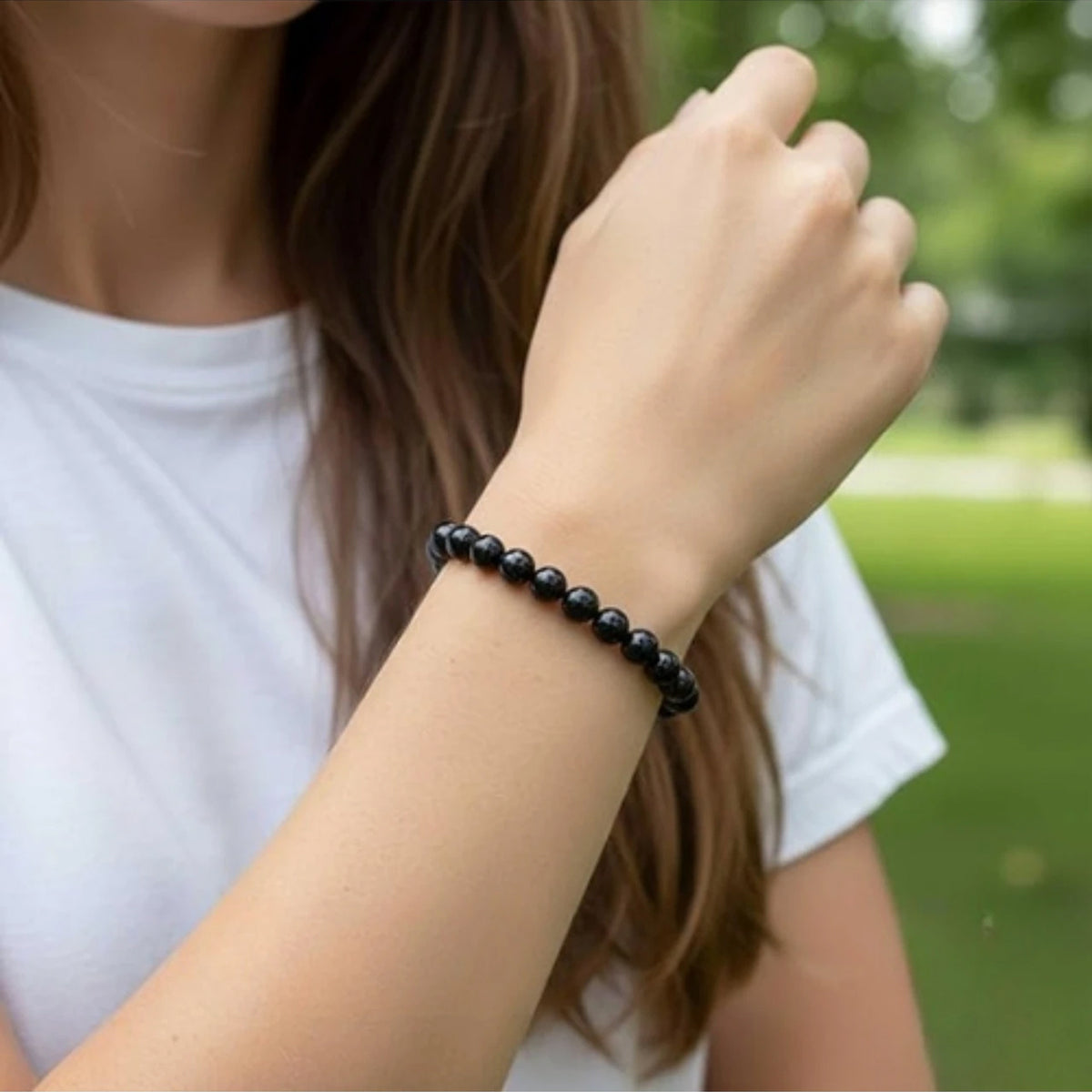 Brhmagyaan Alloy Tourmaline Bracelet