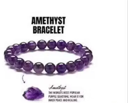 Brhmagyaan Amethyst Bracelet