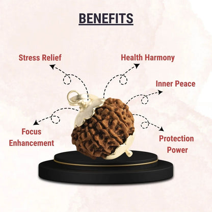 Brhmagyaan Beads Rudraksha Necklace