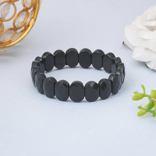 Brhmagyaan Black Obsidian Bracelet