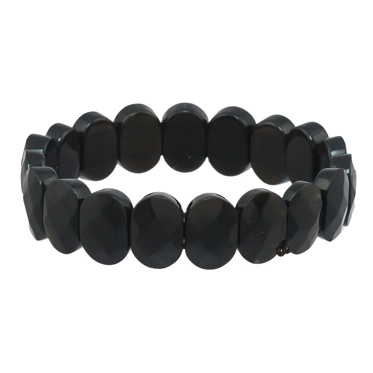 Brhmagyaan Black Obsidian Bracelet