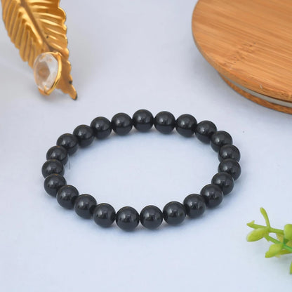 Brhmagyaan Black Obsidian Bracelet
