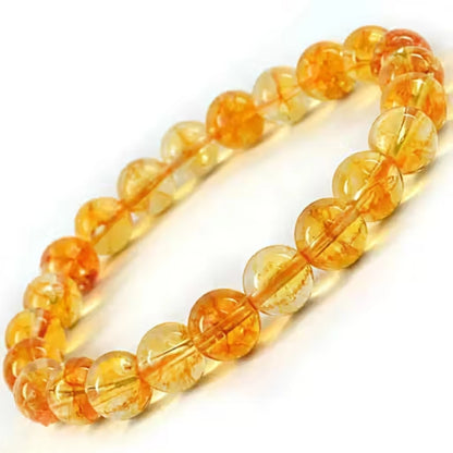 Brhmagyaan Citrine Amber Bracelet