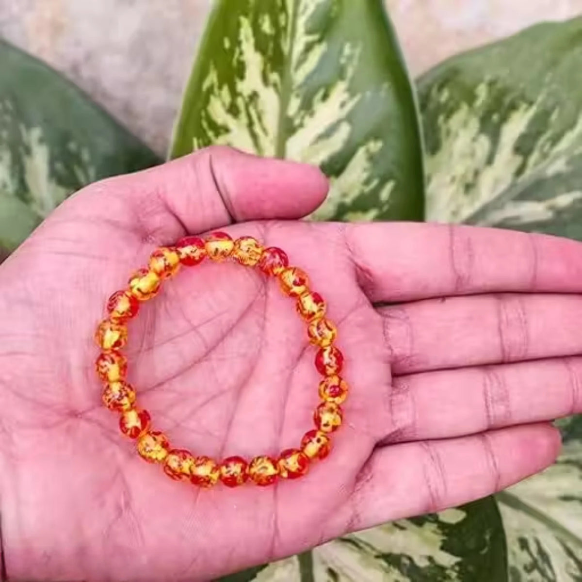 Brhmagyaan Citrine Amber Bracelet