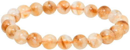 Brhmagyaan Citrine Beads Bracelet