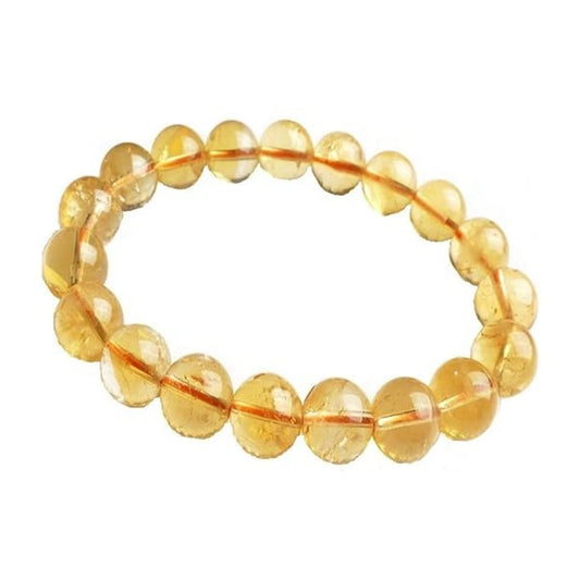 Brhmagyaan Citrine + Golden Quartz Bracelet