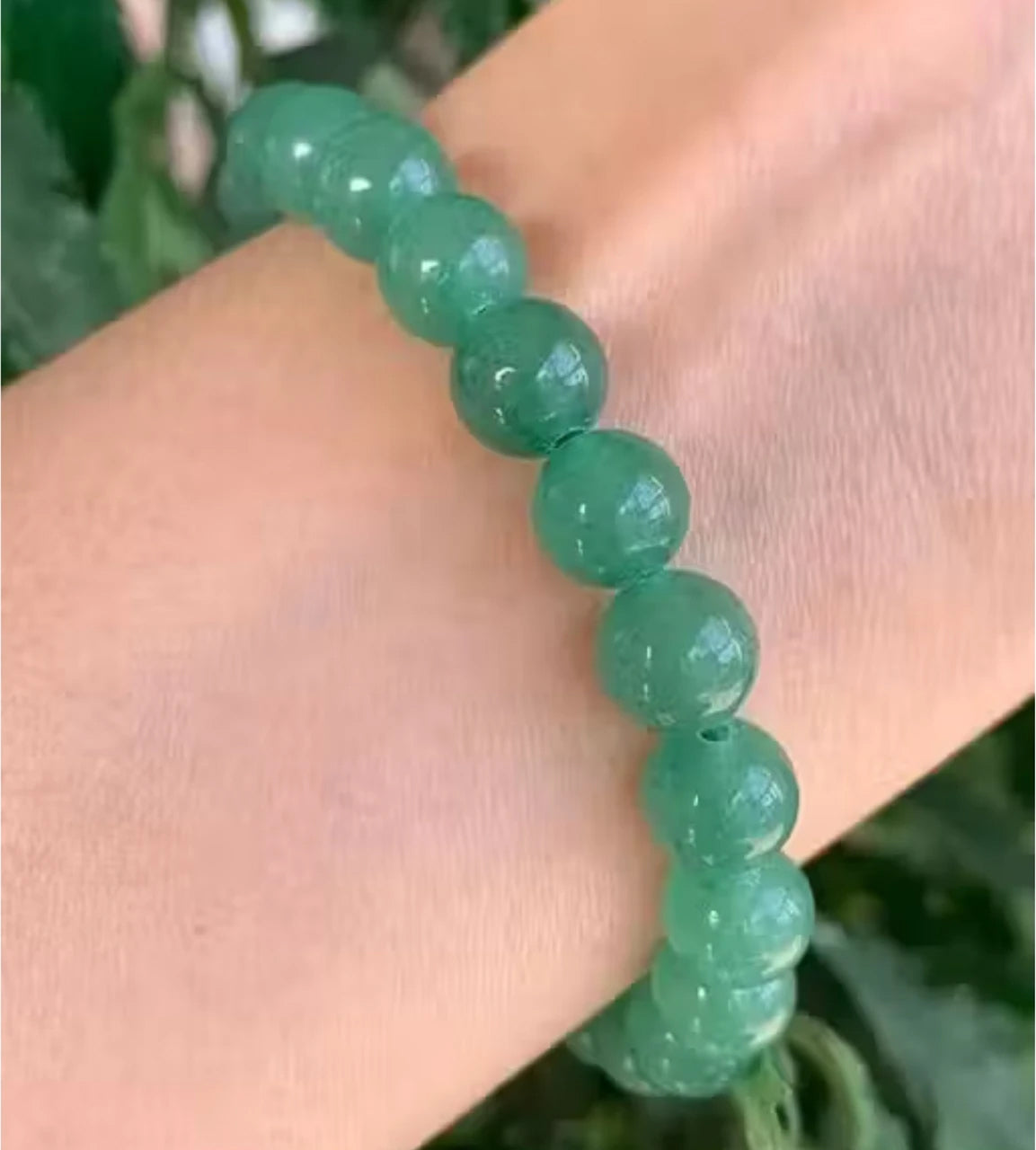 Brhmagyaan Green Aventurine Bracelet