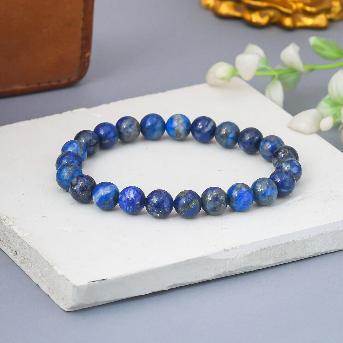 Brhmagyaan Lapiz Lazuli Lapis Lazuli Bracelet