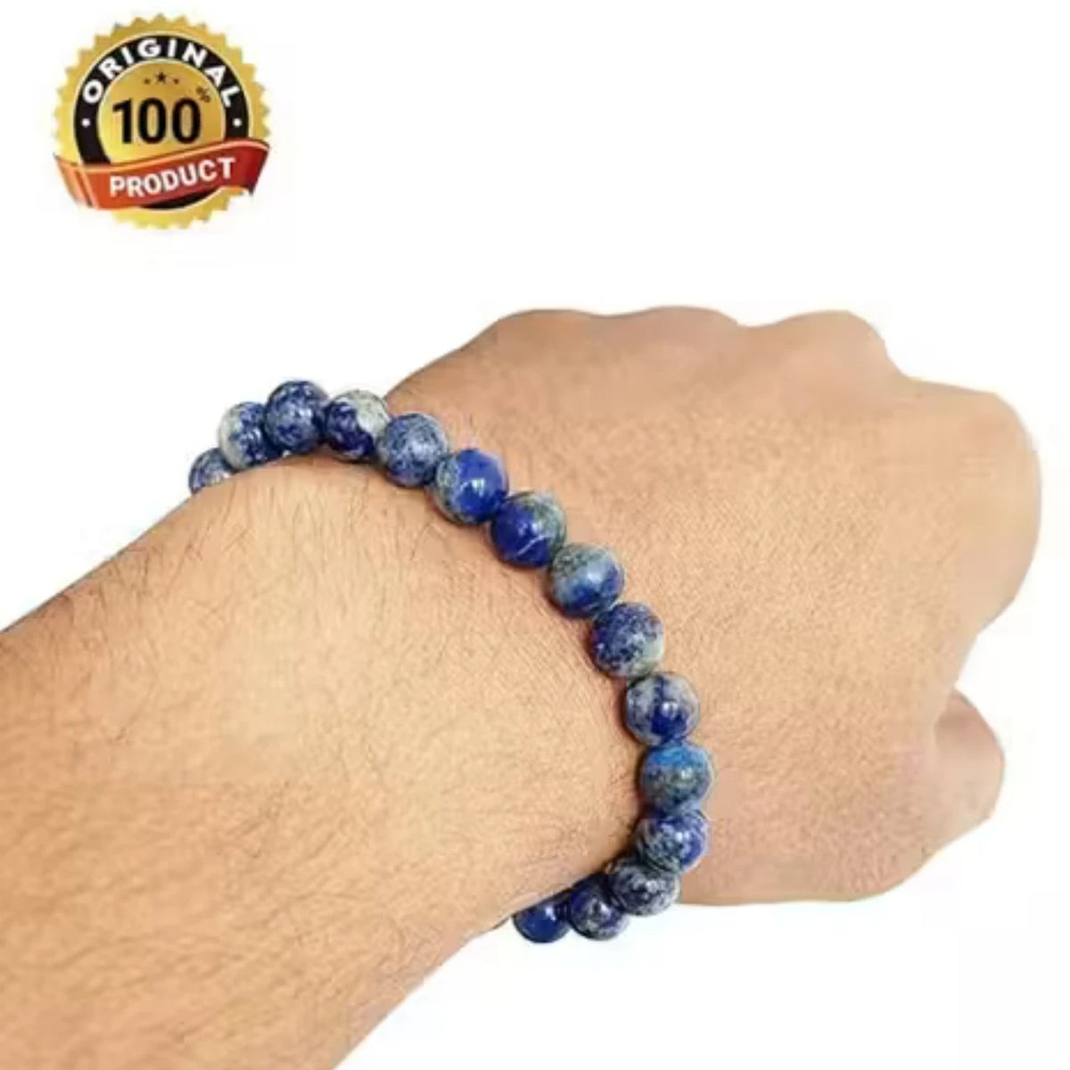 Brhmagyaan Lapiz Lazuli Lapis Lazuli Bracelet