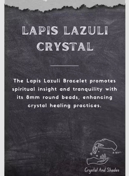 Brhmagyaan Lapiz Lazuli Lapis Lazuli Bracelet