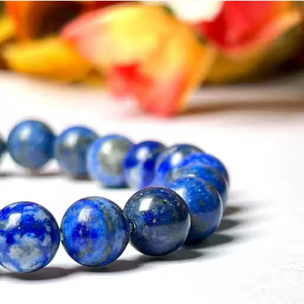 Brhmagyaan Lapiz Lazuli Lapis Lazuli Bracelet