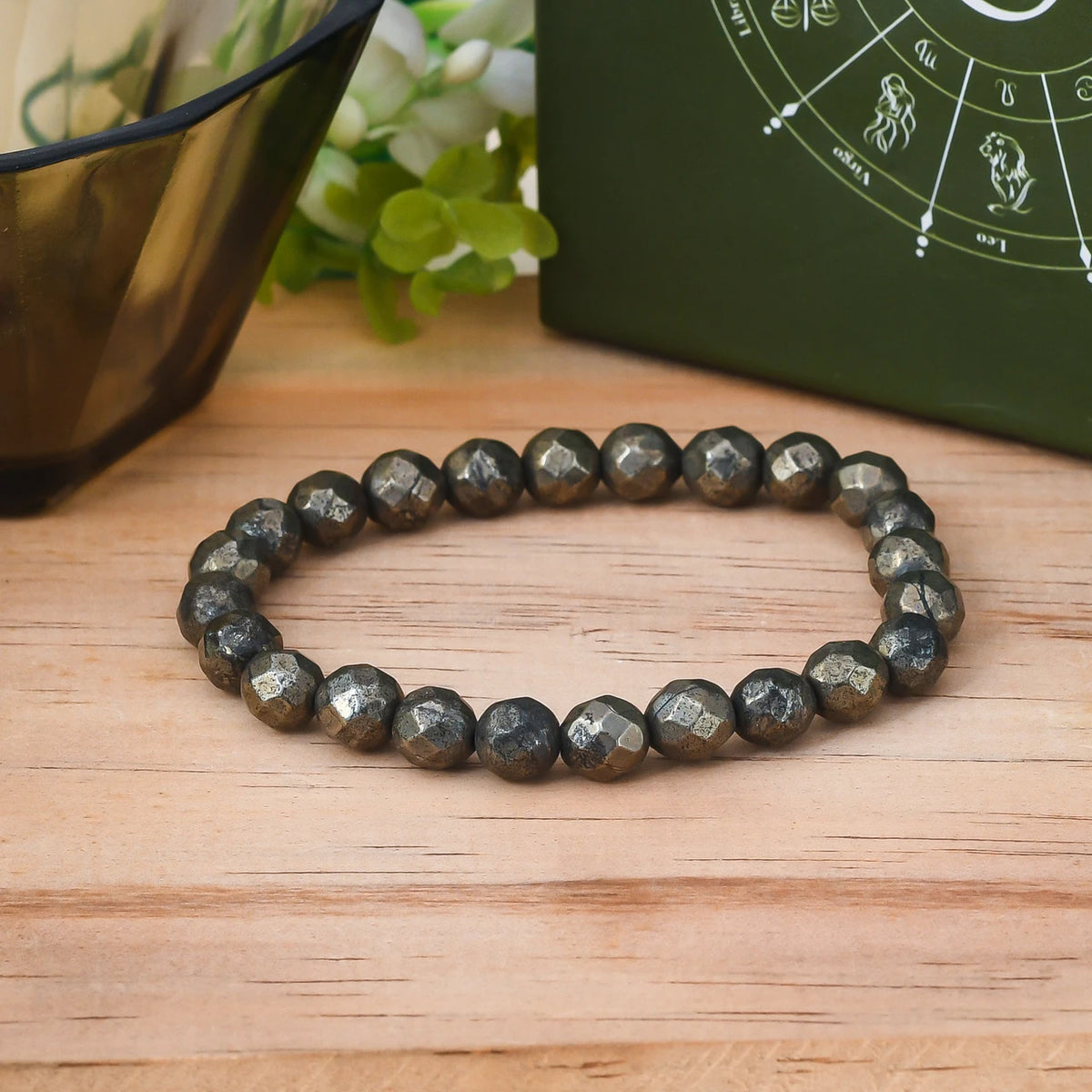 Brhmagyaan Pyrite Bracelet