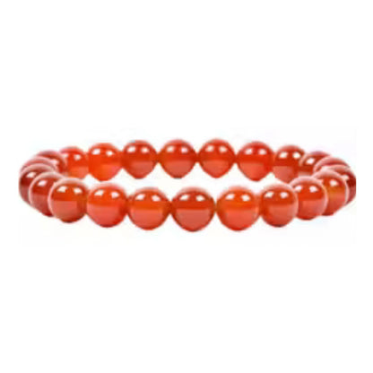 Brhmagyaan Red Beads Bracelet