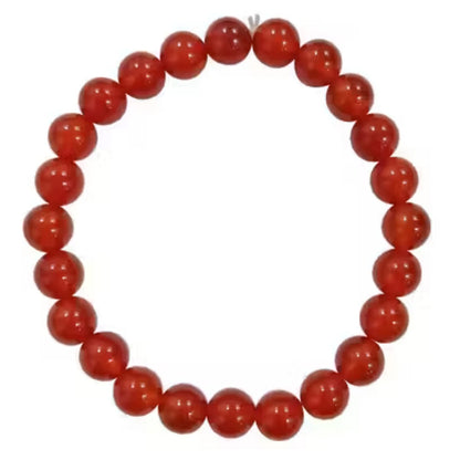 Brhmagyaan Red Beads Bracelet
