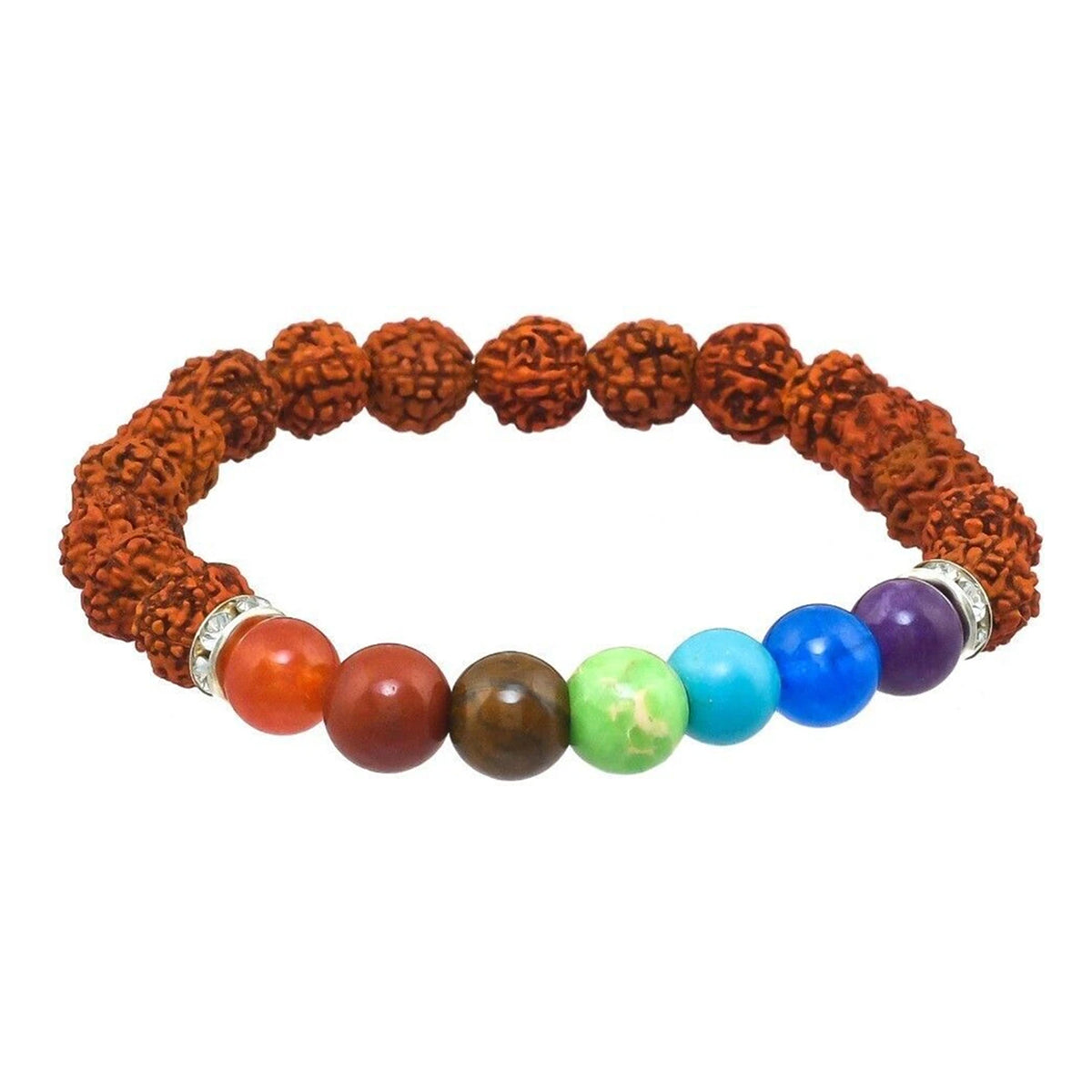 Brhmagyaan Rudraksha Beads Bracelet
