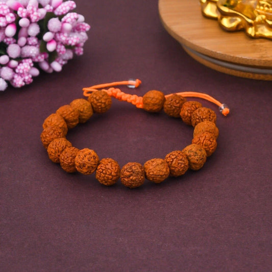 Brhmagyaan Rudraksha Beads Bracelet