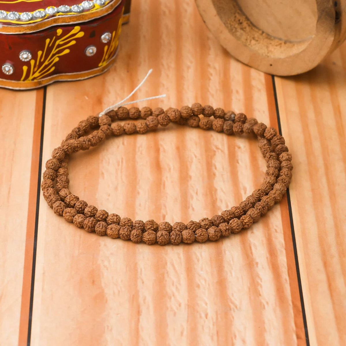 Brhmagyaan Rudraksha Mala – Energize Your Spirit (108 Beads) Rudraksha Chain