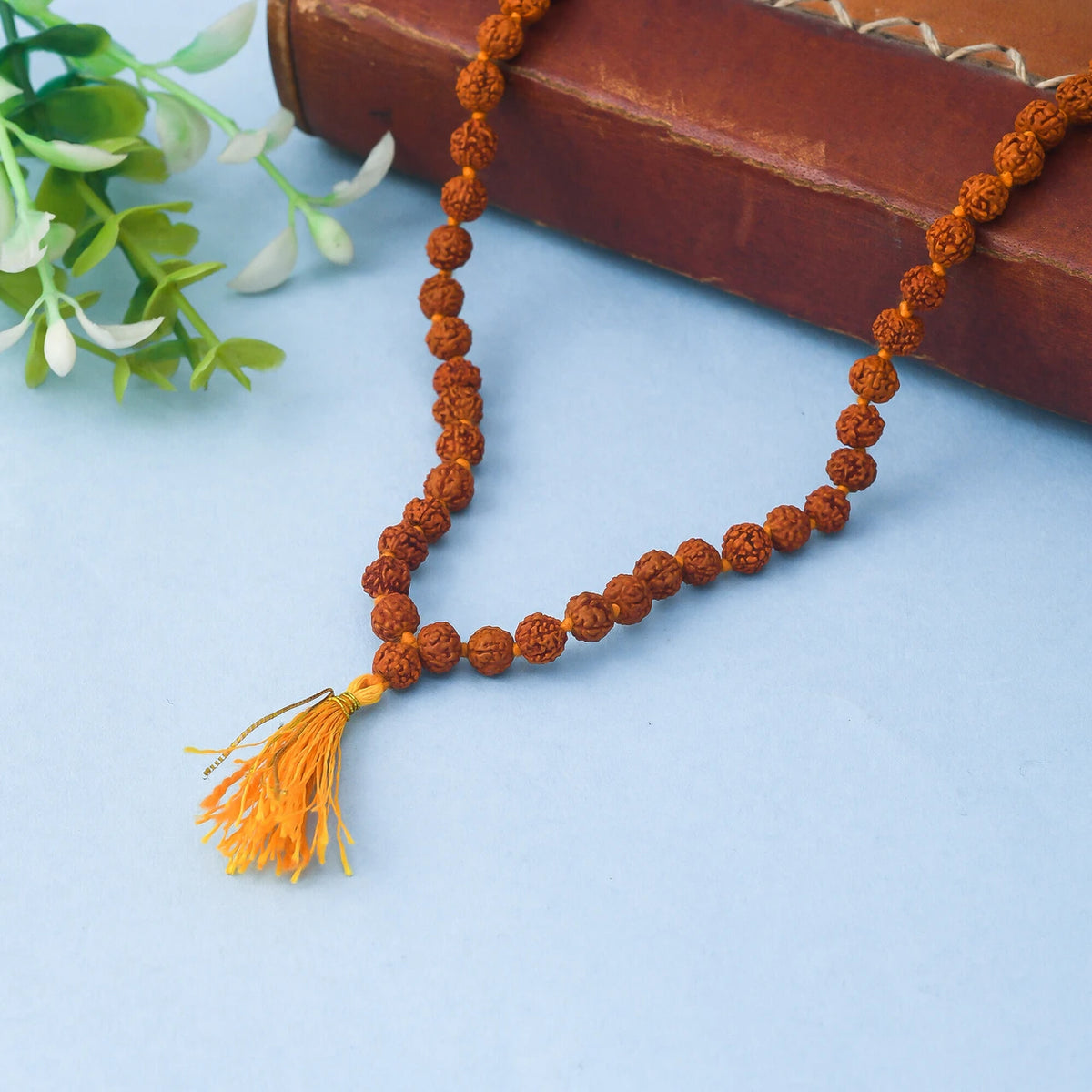Brhmagyaan Rudraksha Mala – Energize Your Spirit (108 Beads) Rudraksha Chain