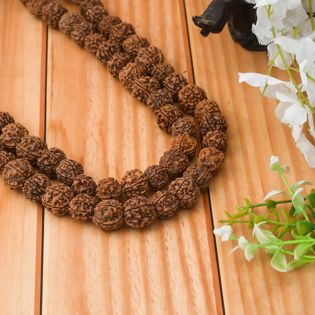 Brhmagyaan Rudraksha Mala – Energize Your Spirit (108 Beads) Rudraksha Chain