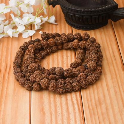 Brhmagyaan Rudraksha Mala – Energize Your Spirit (108 Beads) Rudraksha Chain