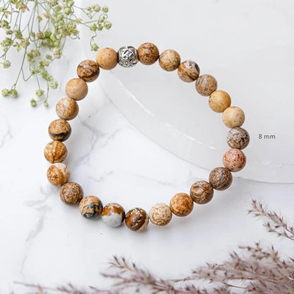 Brhmagyaan Stone Beads Bracelet