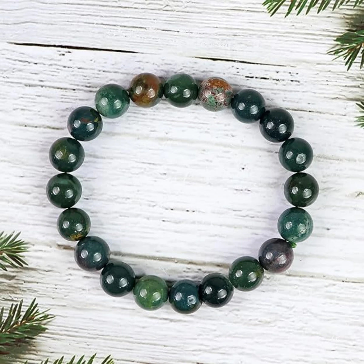 Brhmagyaan Stone Beads Bracelet