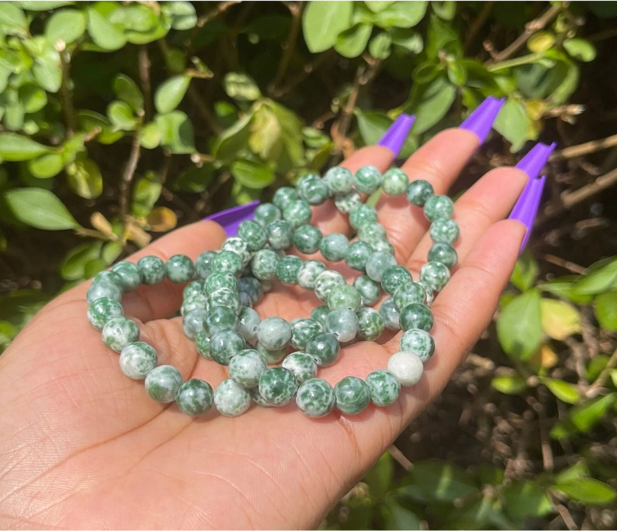 Brhmagyaan Stone Beads, Quartz Bracelet
