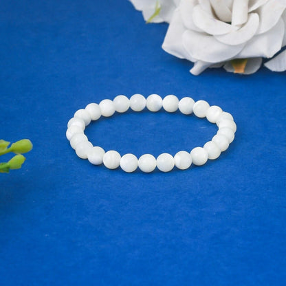 Brhmagyaan Stone Pearl Bracelet
