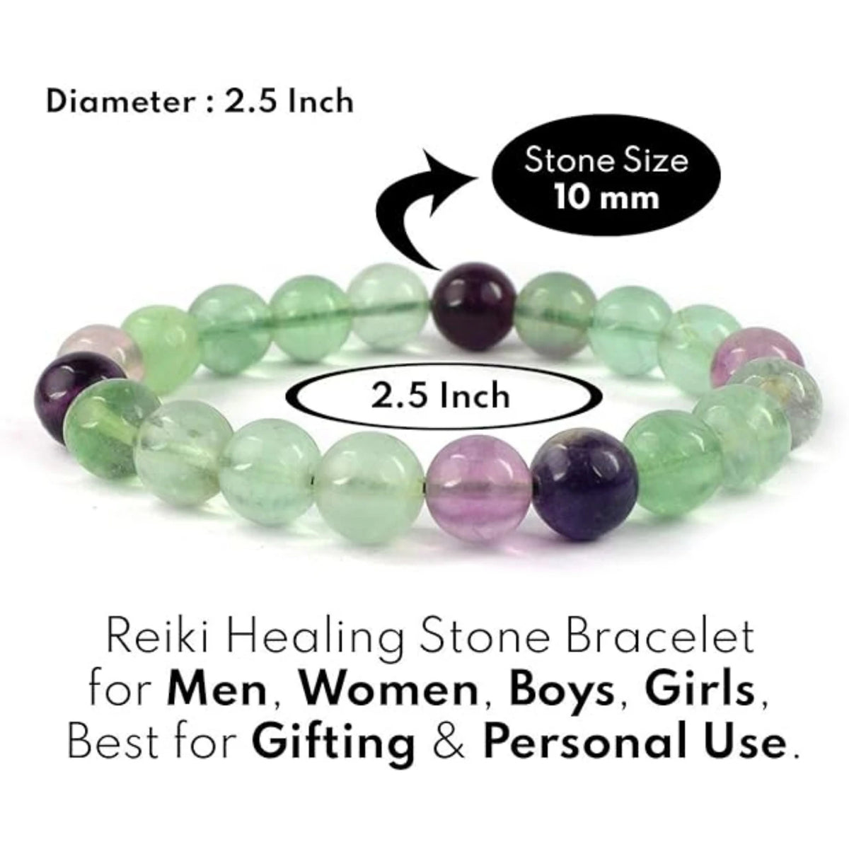 Brhmagyaan Stone Quartz Bracelet
