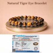 Brhmagyaan Tiger's Eye Bracelet