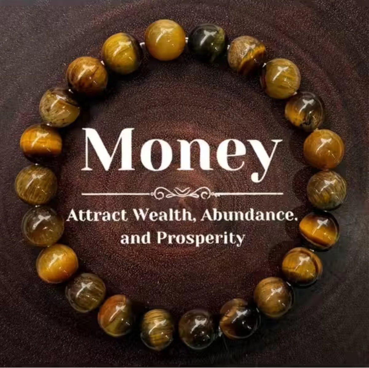 Brhmagyaan Tiger's Eye Bracelet
