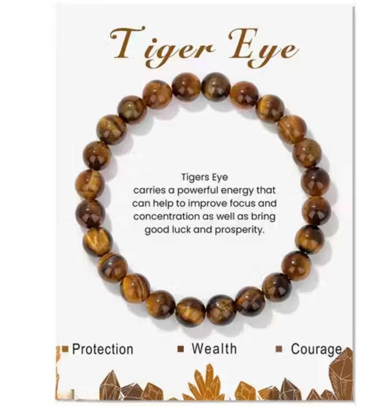 Brhmagyaan Tiger's Eye Bracelet