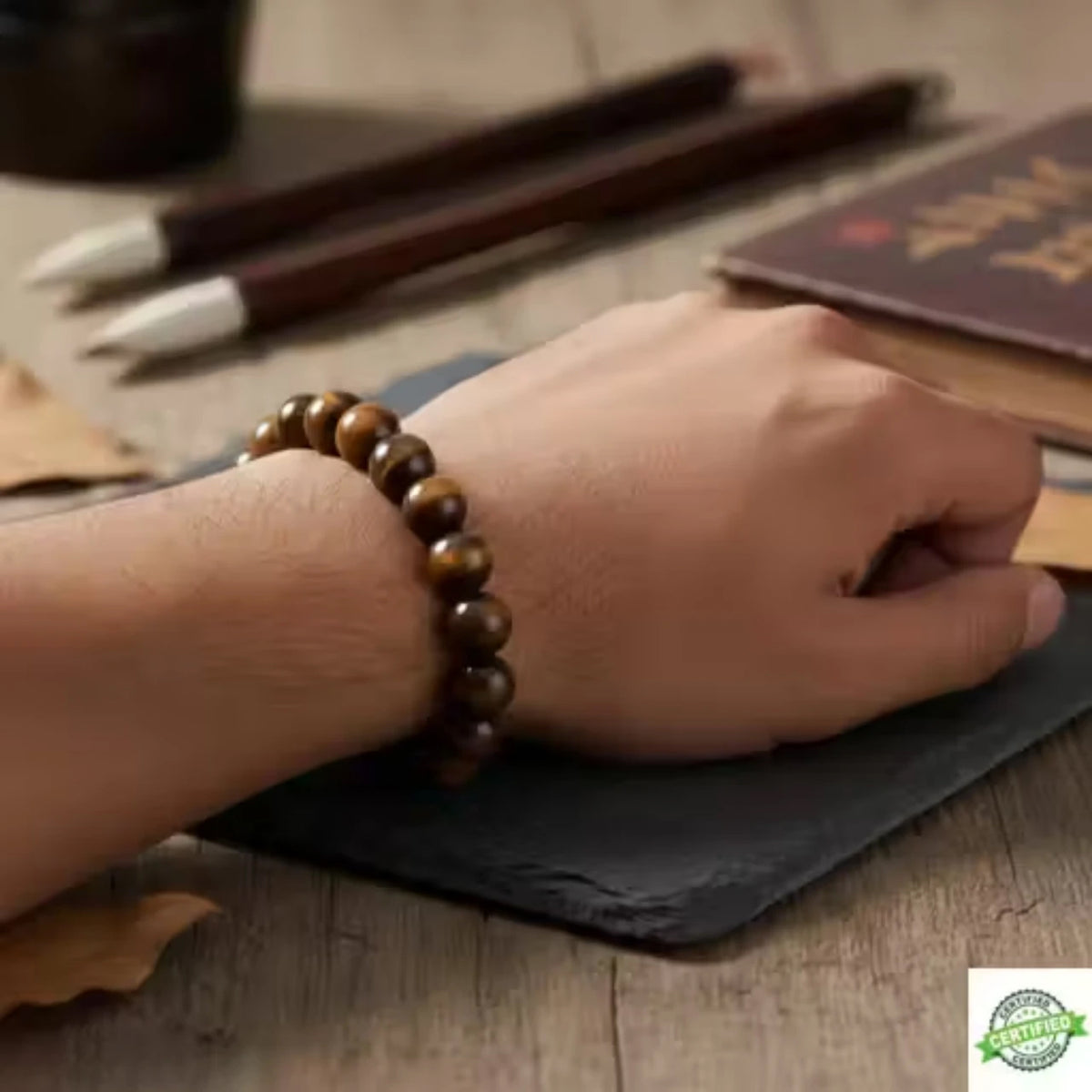 Brhmagyaan Tiger's Eye Bracelet