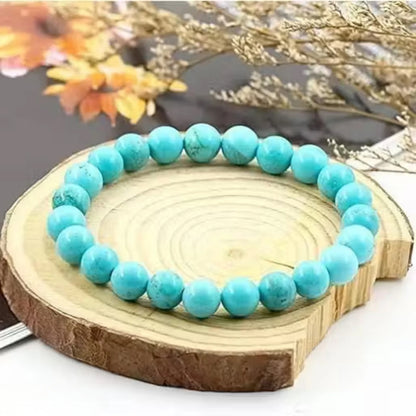 Brhmagyaan Turquoise Beads, Turquoise Bracelet