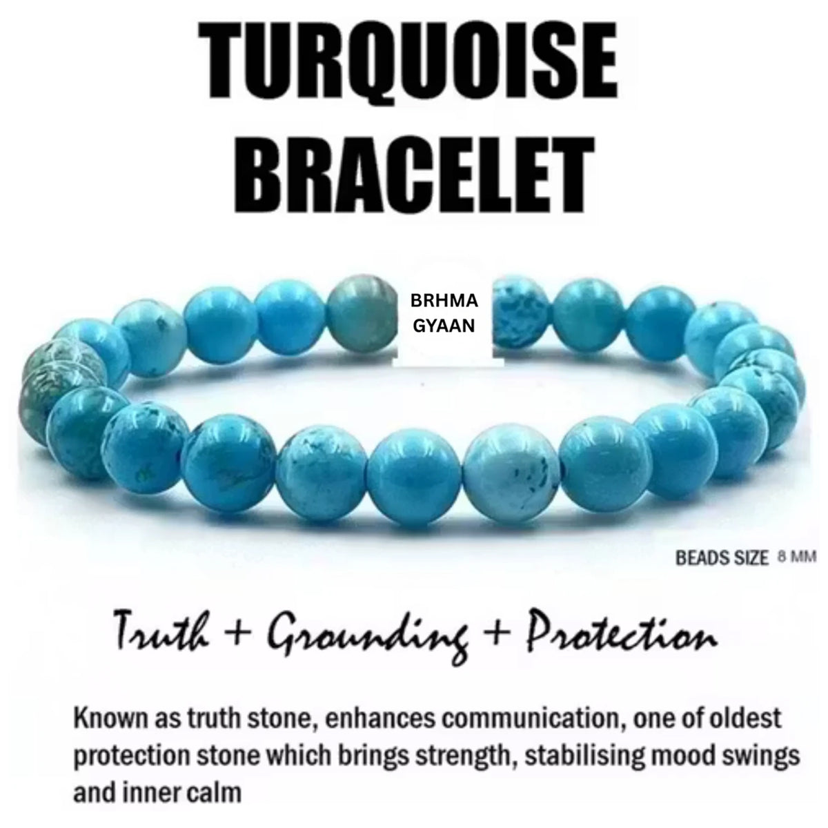 Brhmagyaan Turquoise Bracelet
