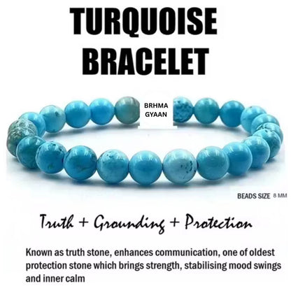 Brhmagyaan Turquoise Bracelet
