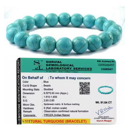 Brhmagyaan Turquoise Bracelet