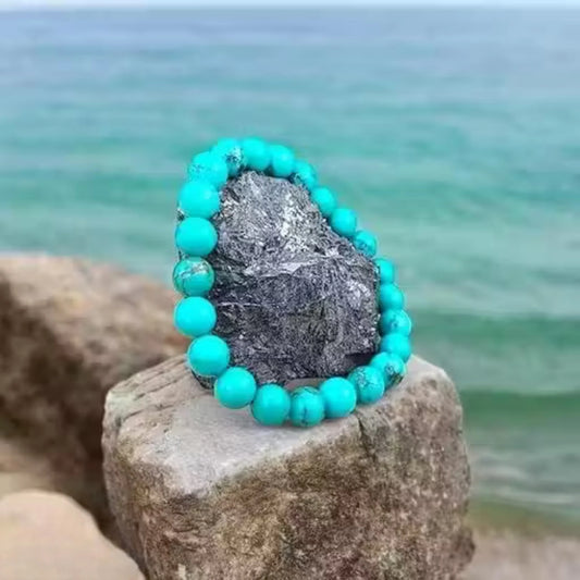 Brhmagyaan Turquoise Turquoise Bracelet