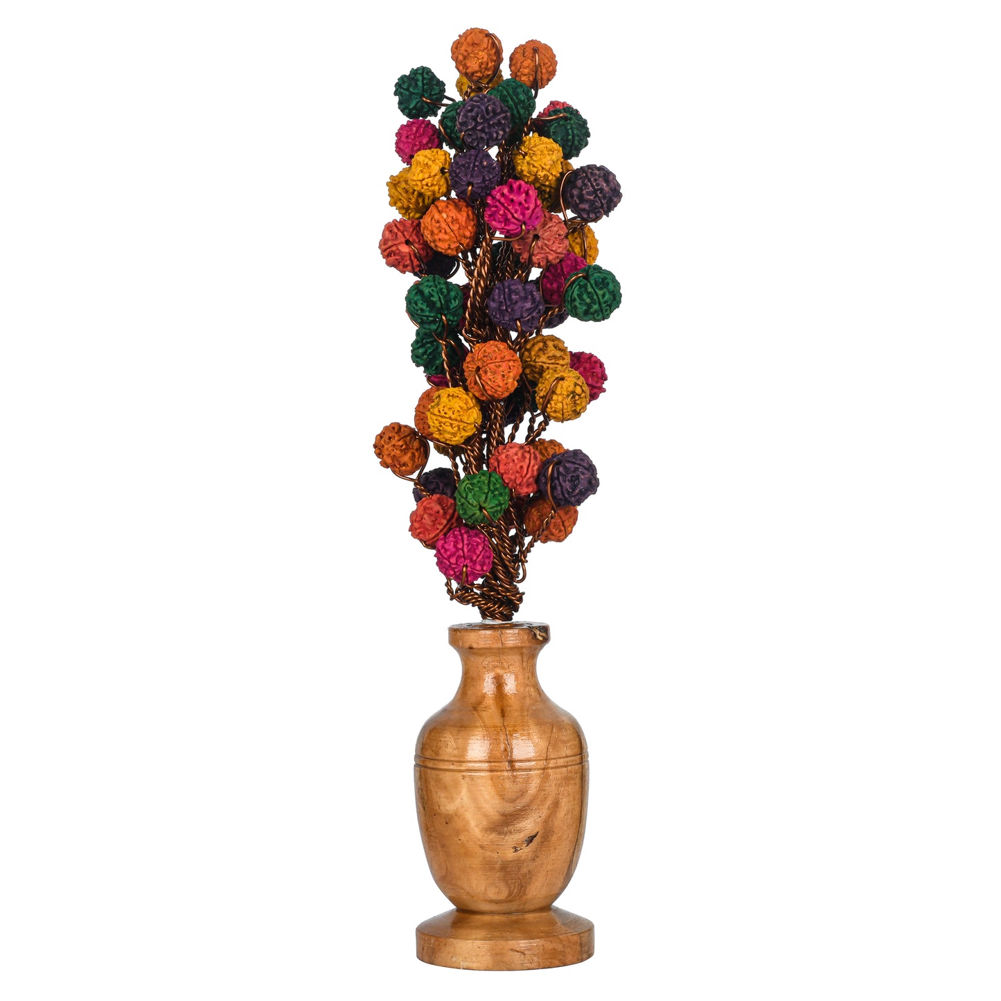 Spectrum of Spirituality: Embrace the Vibrant Harmony of the 108 Bead Multicolor Rudraksha Tree