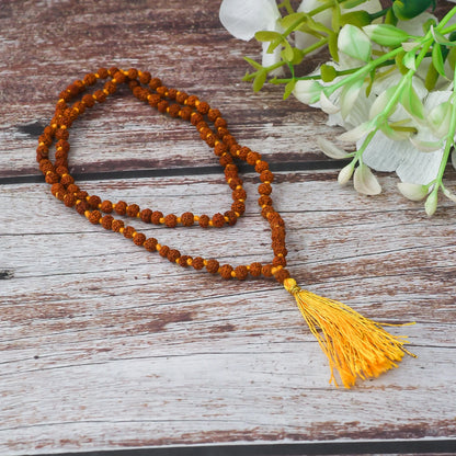 Brhmagyaan Rudraksha Mala – Energize Your Spirit (108 Beads) Rudraksha Chain