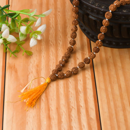 Brhmagyaan Rudraksha Mala – Energize Your Spirit (108 Beads) Rudraksha Chain