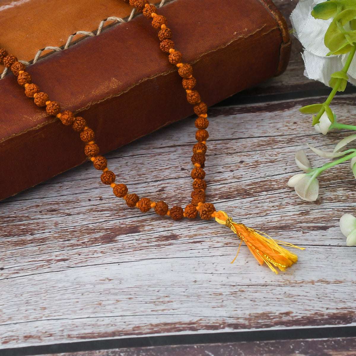 Brhmagyaan Rudraksha Mala – Energize Your Spirit (108 Beads) Rudraksha Chain