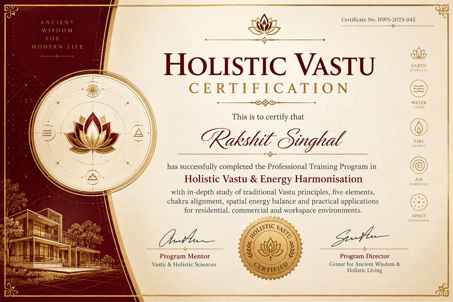 Vastu Shastra Certification